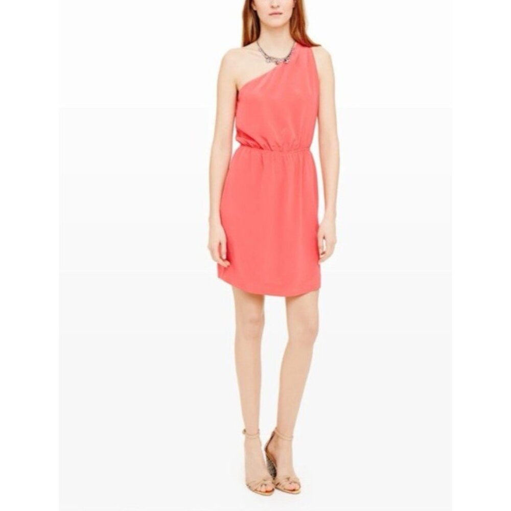 Adriana Papell Dress 18 Pink Orange Flowy Church Wedding Party Cruise